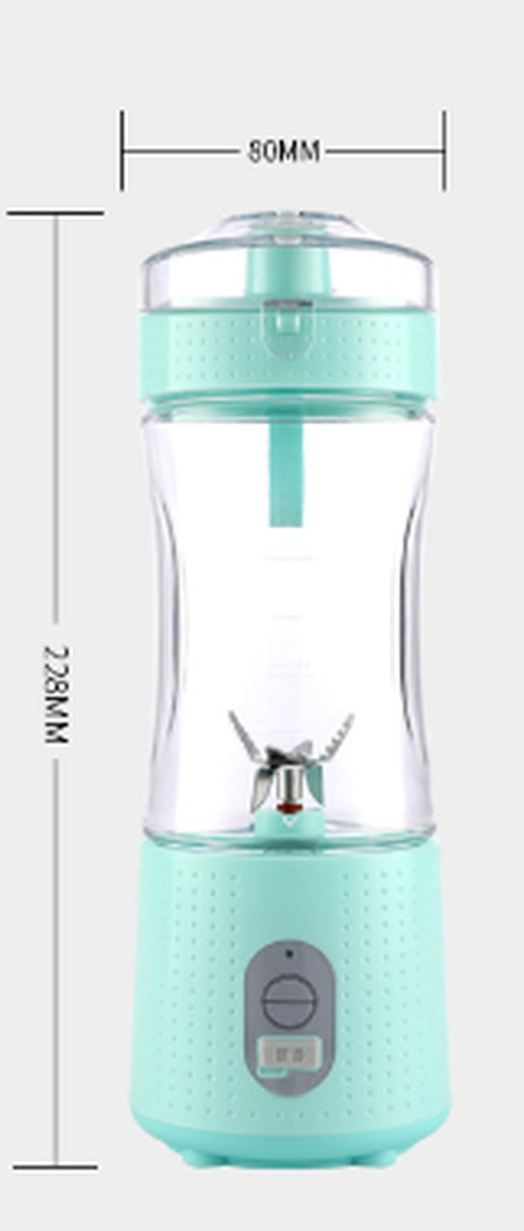 Portable Blender for Shakes and Smoothies Personal Size Single Serve Travel Fruit Juicer Mixer Cup with Rechargeable USB