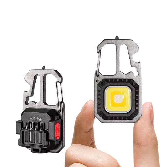 COB Rechargeable Keychain Work Light (8-Mode)