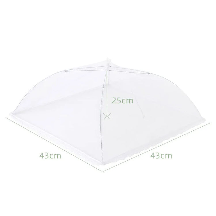 Food Cover Mesh Folding Washable Flies Tables Cover Insect Proof Protective Dish Covers Home Kitchen Storage Accessaries